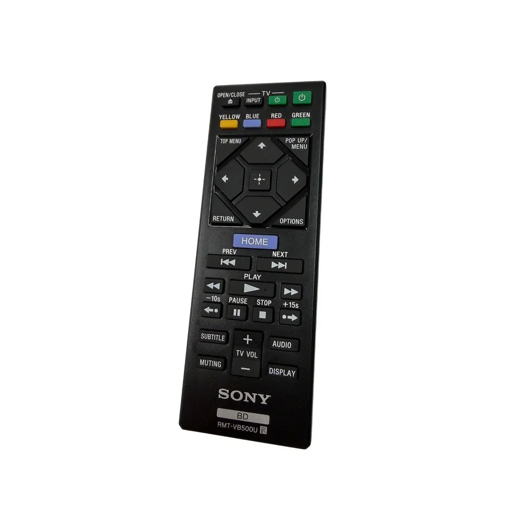 Sony RMT-VB500U Blu-ray Disc Player Remote Control Black OEM Genuine Replacement